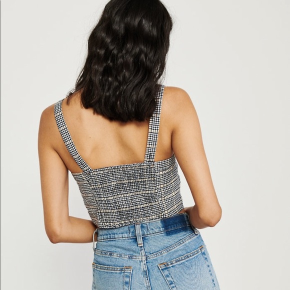 Plaid Cami Crop Top - Picture 5 of 5